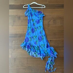 NWT‎ MIRAE SILK FLORAL DRESS